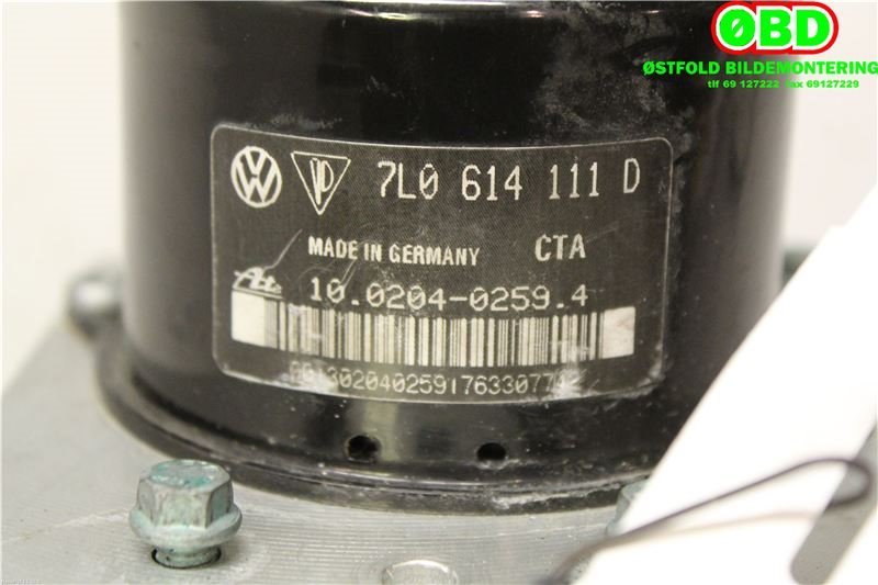 ABS sentral til Porsche Cayenne 2002-2006 (Fase 1) (9PA) (9PA) (Porsche|955 355 955 01|955 355 955 04|7L0614111D)