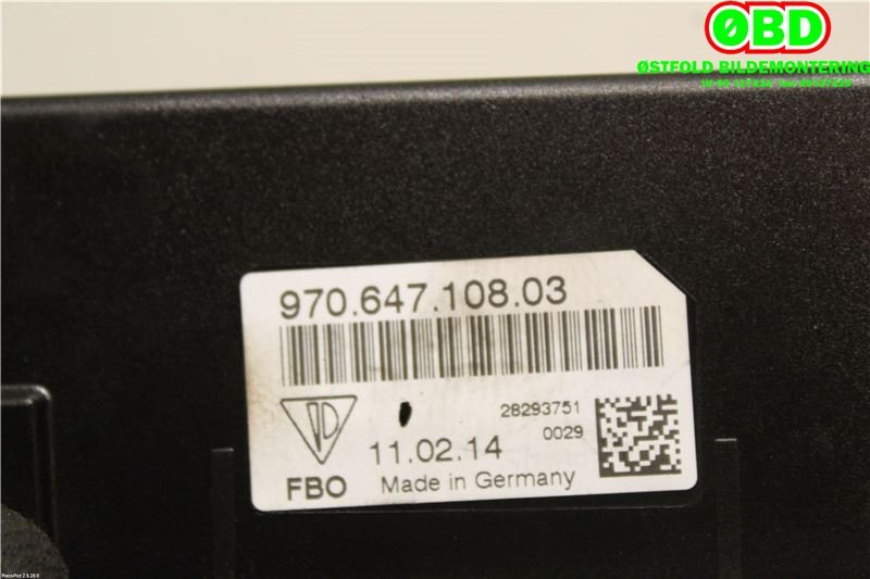 Antenne forsterker til Porsche Panamera 2009-2017 (Type I) (970) (970) (PORSCHE||97064710803)