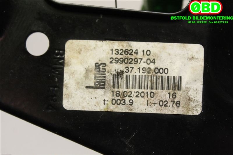 Ruteheis venstre bak til BMW X1 2009-2015 (E84) (E84) (BMW|51352990387|)