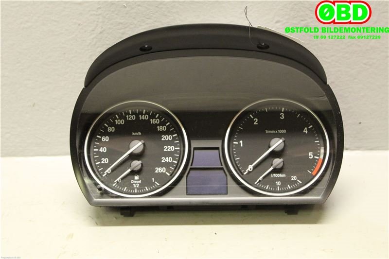 Instrumentpanel til BMW X1, 2009-2015 (E84) (E84) (BMW|62109316152)