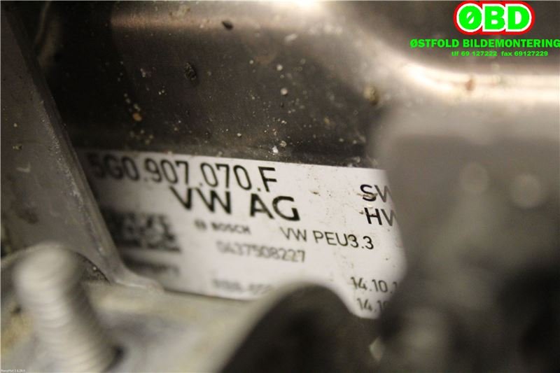 Inverter hybrid til Audi A3 2016-2020 (Type III, Fase 2)  (AUDI|5G0 907 070 F|5G0 907 070 H|5G0907070F)