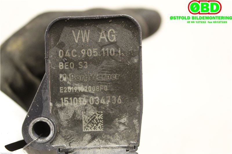 Coil elektronisk til Audi A3 2016-2020 (Type III, Fase 2)  (AUDI|04E 905 110 K|04E 905 110 P|04C905110L)