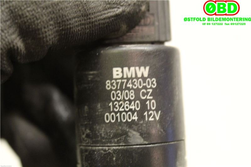 Spylerpumpe til BMW X5 2007-2013 (E70) (E70) (BMW|67 63 7 217 792||8377430-03)