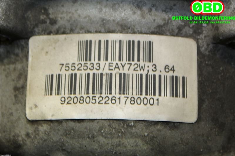 Kardang til BMW X5 2007-2013 (E70) (E70) (BMW|31507612956|)