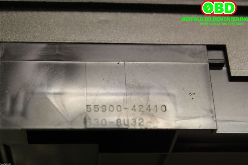Varmeapparat betjening til Toyota RAV4 2013-2015 (Type IV, Fase 1)  (TOYOTA|5590042410|)