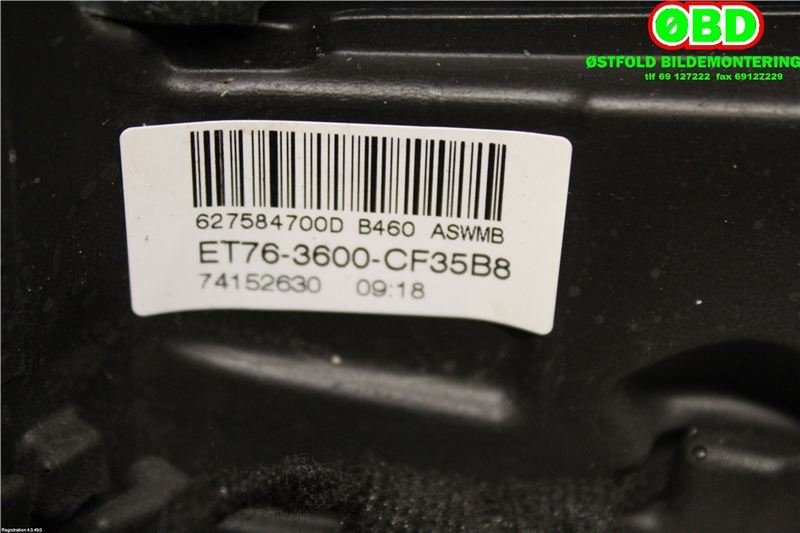 Ratt til Ford Transit Courier 2018-2023 (Type I, Fase 2)  (FORD|2035200||ET763600CE35B8)