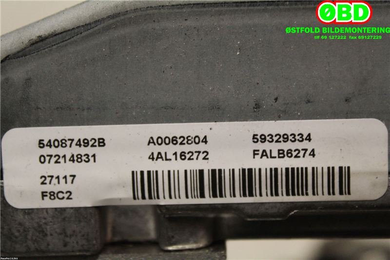 Rattaksel elektrisk servo til Ford Transit Courier 2018-2023 (Type I, Fase 2)  (FORD|2275820|)