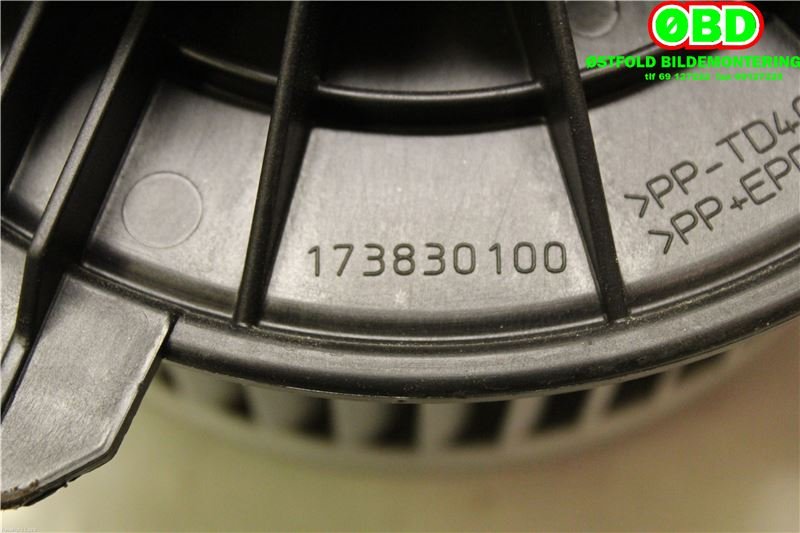 Varmeapparat motor til Renault Kangoo 2008-2021 (Type II)  (RENAULT|7701068992|173830000|)