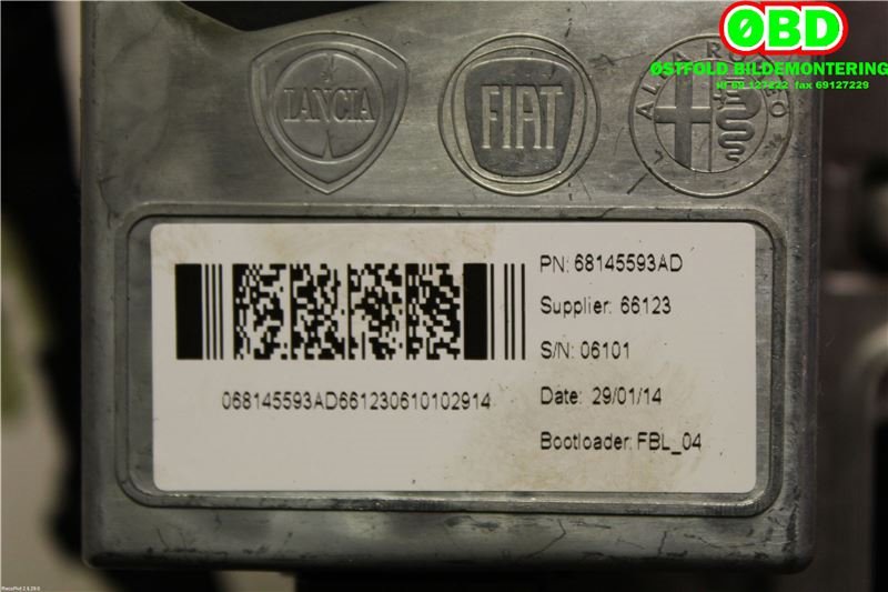 Rattaksel elektrisk servo til Jeep Cherokee 2014-->> (Type V)  (JEEP|68192594AA||68192594AD)