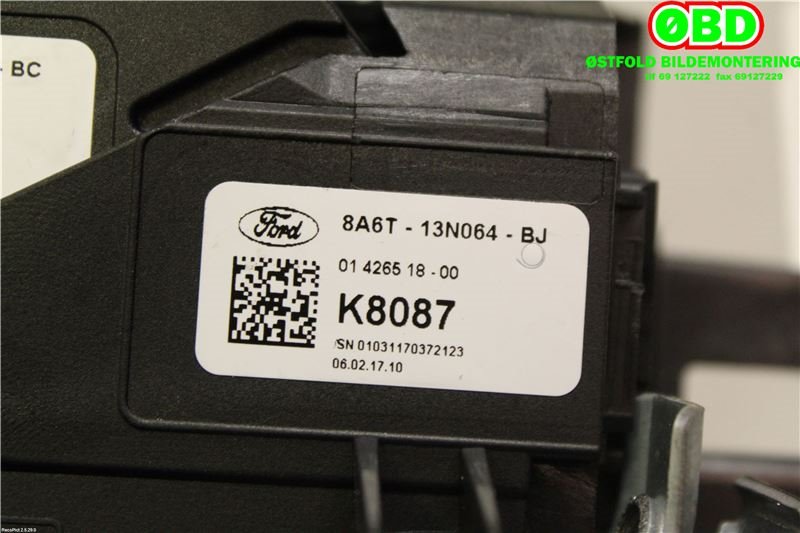 Bryter combi til Ford Transit Courier 2014-2018 (Type I, Fase 1)  (FORD|1718675|1682336|1537625)