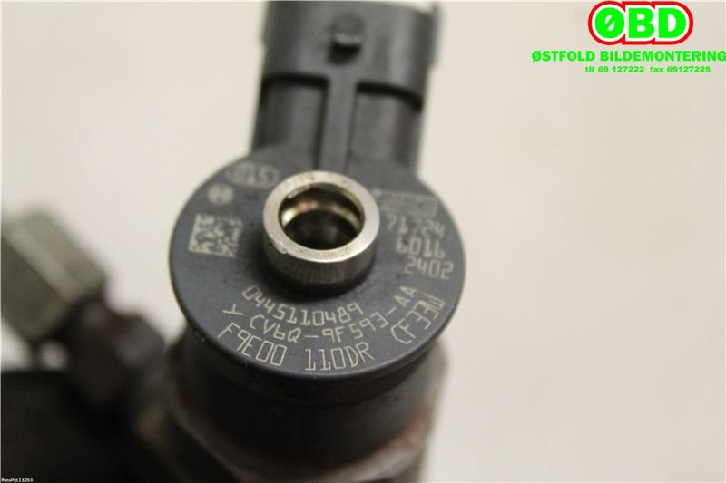 Dyse innsprøyting diesel til Ford Transit Courier 2014-2018 (Type I, Fase 1)  (FORD|1745052|0445110489|CV6Q9F593AA)