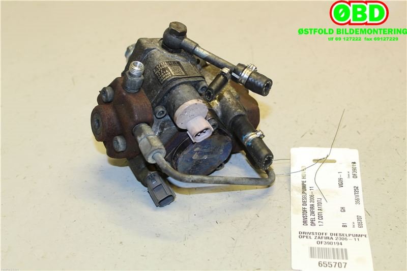 Dieselpumpe til Opel Zafira B 2005-2011 (OPEL|97376269|5819082|)