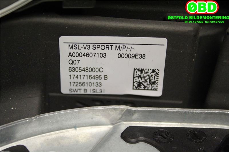 Ratt til Mercedes E-Klasse 2016-2023 (W213) (W213) (MERCEDES|A 000 460 71 03||0004607103)
