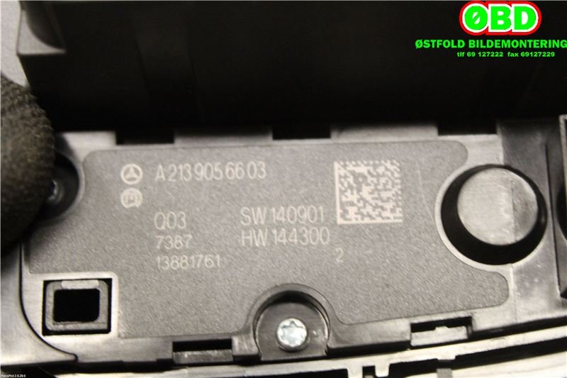 Bryter diverse til Mercedes E-Klasse 2016-2023 (W213) (W213) (MERCEDES|A 213 900 85 10||2139008510)