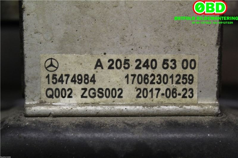 Girkassefeste til Mercedes E-Klasse 2016-2023 (W213) (W213) (MERCEDES|A 205 240 53 00||2052405300)