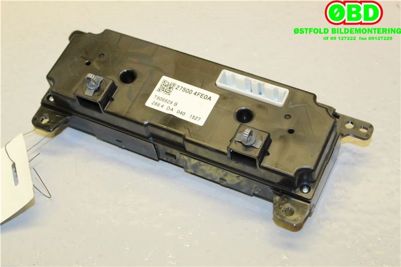 Varmeapparat betjening til Nissan NV200 2010-2019  (NISSAN|275004FE0A|)