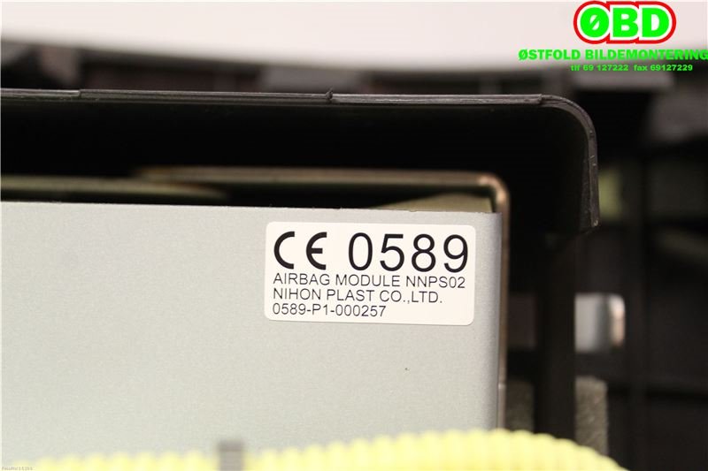 Airbag passasjer til Nissan NV200 2010-2019  (NISSAN|K85154FA0A|)