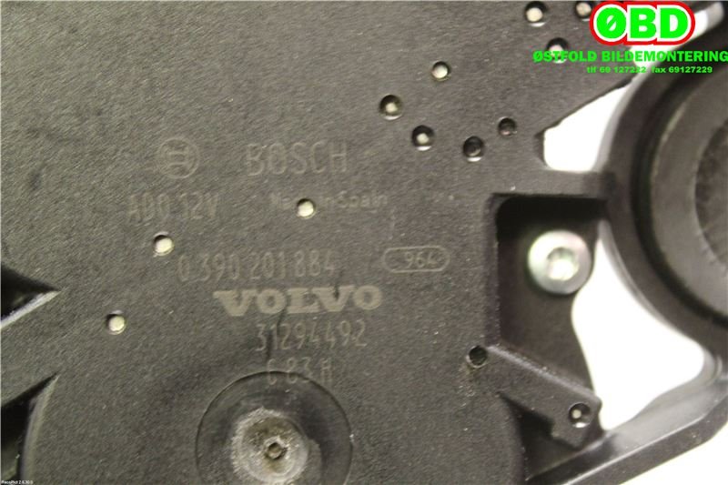 Viskermotor bakrute til Volvo V40 2012-2019  (VOLVO|31294492|0390201884)