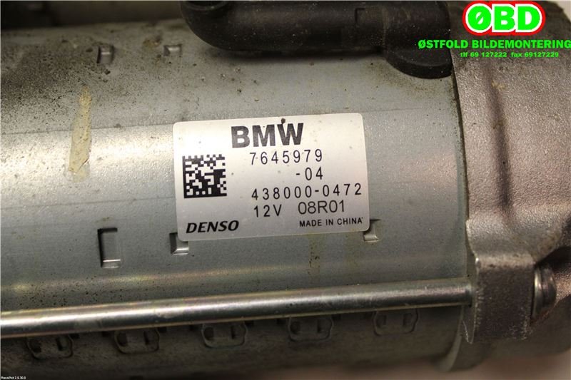 Starter til Mini One/Cooper 2014-->> (F54-57) (F54-57) (MINI|12 41 7 645 979||7645979)