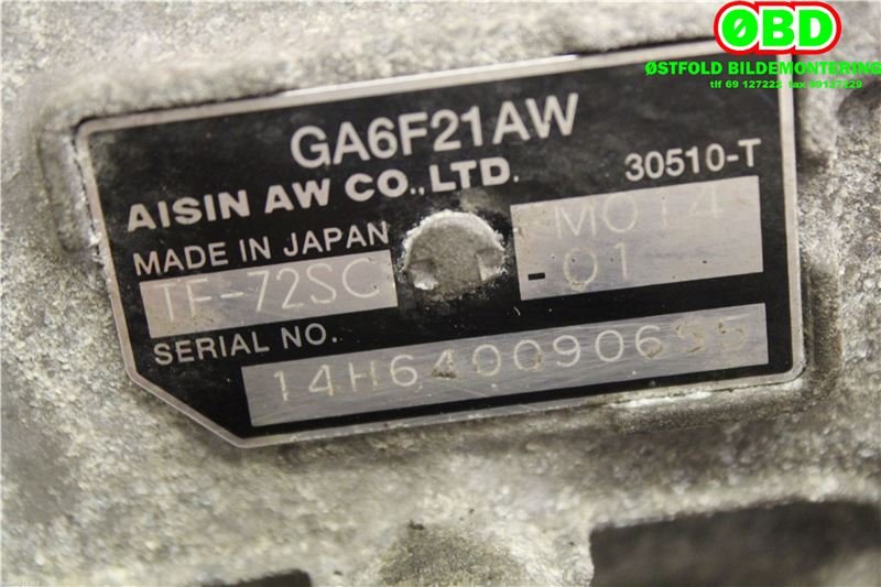 Girkasse automat til Mini One/Cooper 2014-->> (F54-57) (F54-57) (MINI|24 00 8 664 702|24 00 8 741 902|)