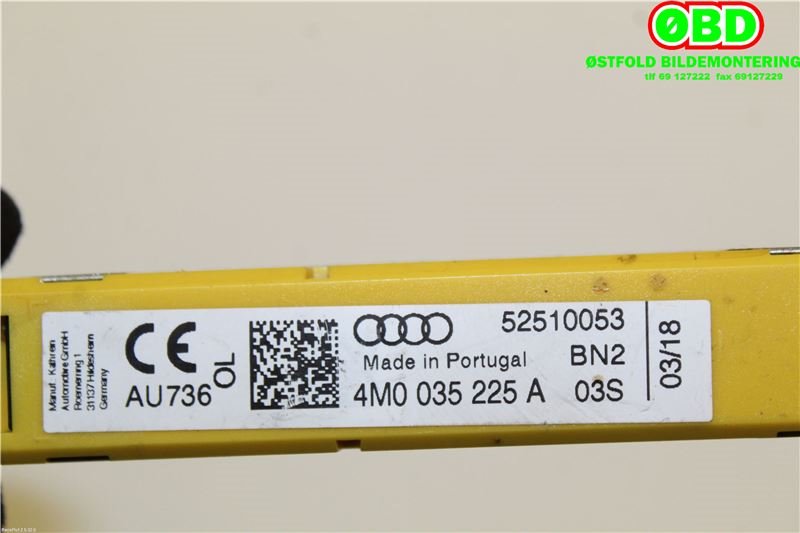 Antenne forsterker til Audi Q7 2006-2010 (Type I, Fase 1)  (|4M0035225A)