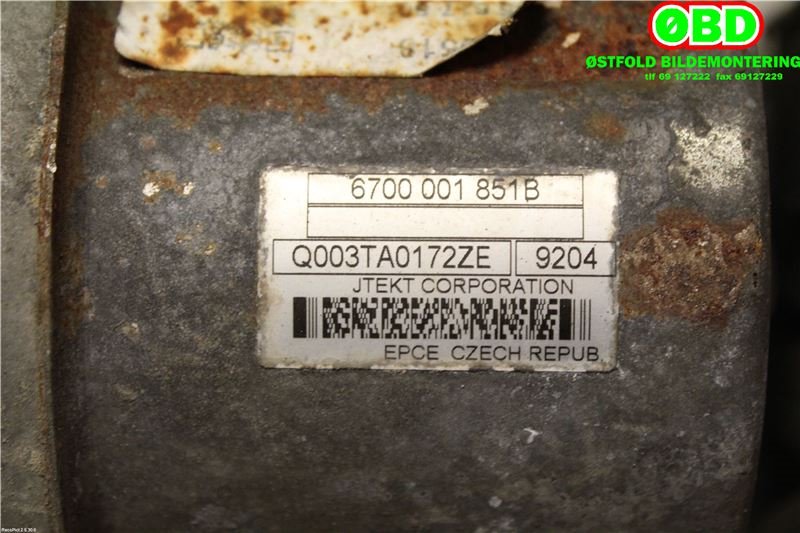 Tannstang elektrisk til Citroën C3, Picasso 2009-2017  (CITROEN|4001S3|1627688180|)