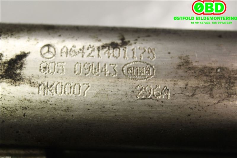 EGR-kjøler til Mercedes E-Klasse 2009-2013 (Fase 1) (W212) (W212) (A 642 140 23 75||6421401175)