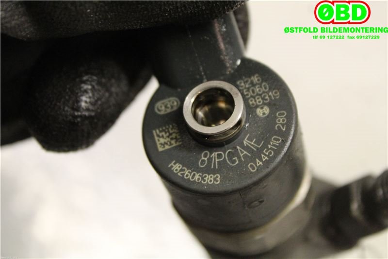 Dyse innsprøyting diesel til Renault Scenic 2003-2009 (Type II)  (RENAULT|8200606383|0445110280|)