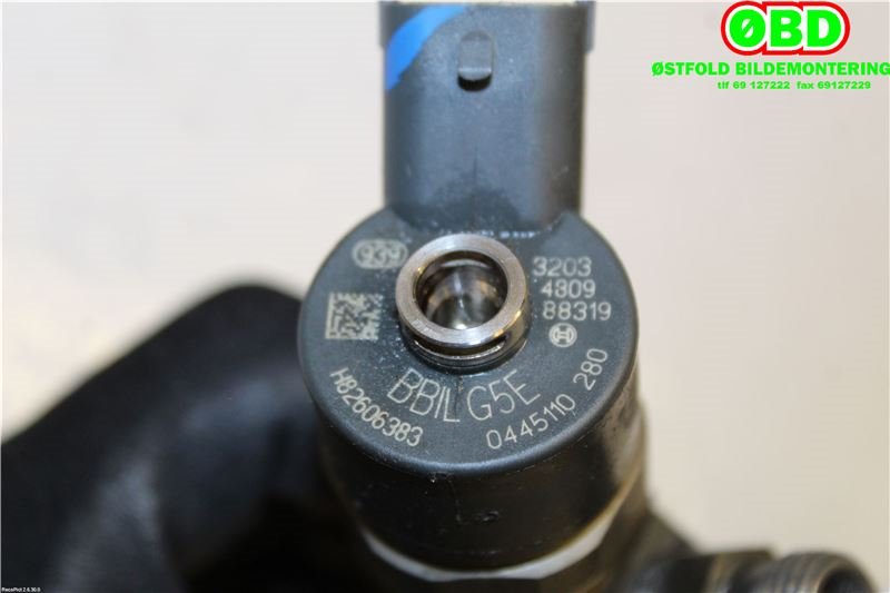 Dyse innsprøyting diesel til Renault Scenic 2003-2009 (Type II)  (RENAULT|8200606383|0445110280|)