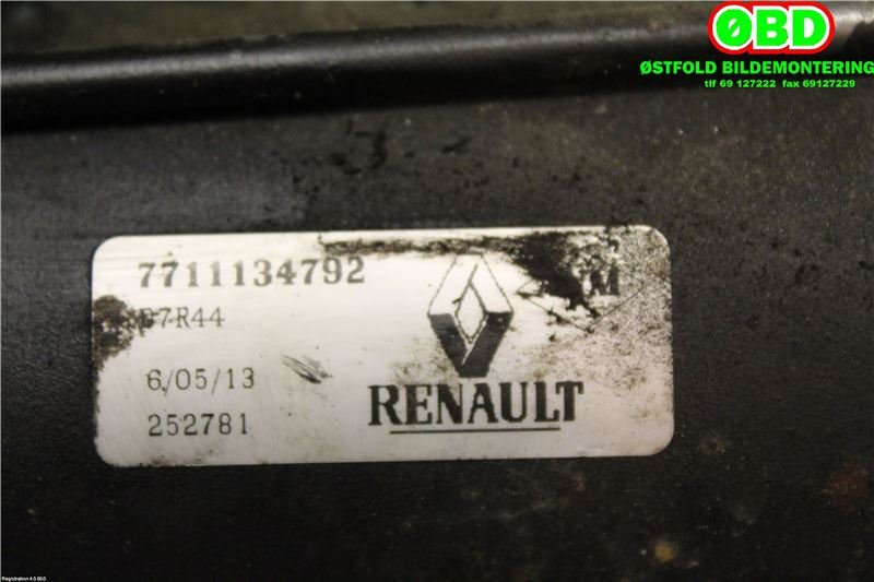 Starter diesel til Renault Scenic 2003-2009 (Type II)  (RENAULT|7711134792|)