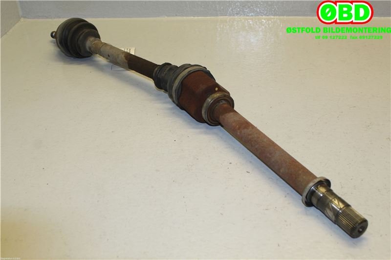 Drivaksel høyre foran til Renault Scenic 2003-2009 (Type II)  (RENAULT|8200790517|8200198015|)