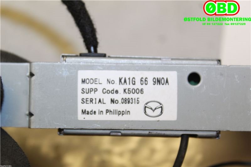 Antenne forsterker til Mazda CX-5 2012-2017 (Type I)  (MAZDA|KA1G669N0A|)