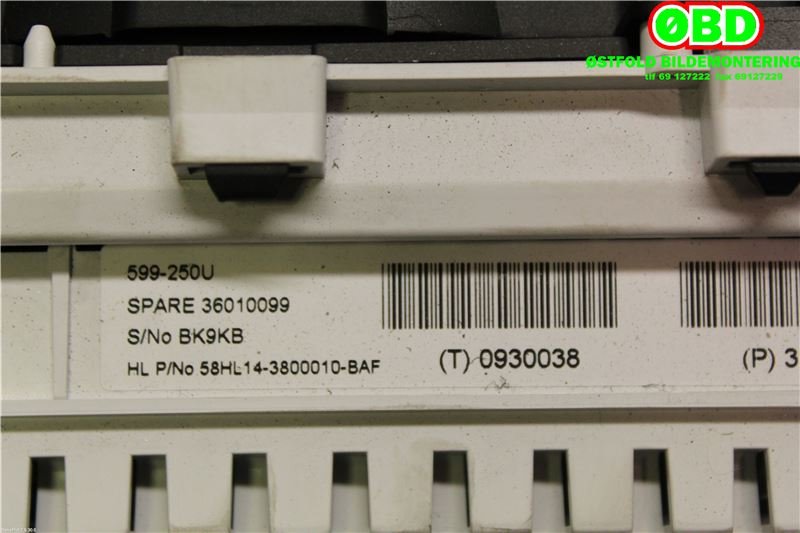 Instrumentpanel til Volvo V40 2012-2019  (VOLVO||36010099)