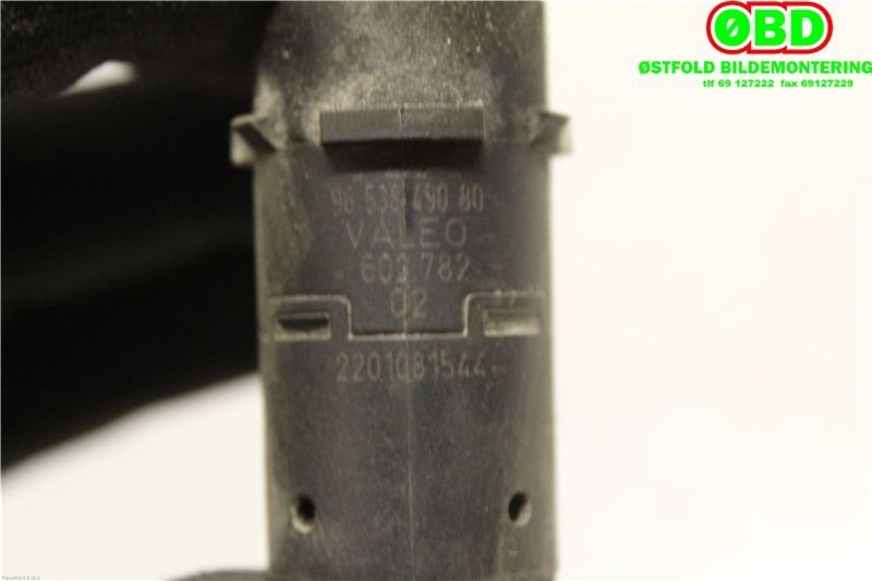 Parkeringssensor bak til Peugeot 207 2006-2012  (PEUGEOT|6590H1||9653849080)