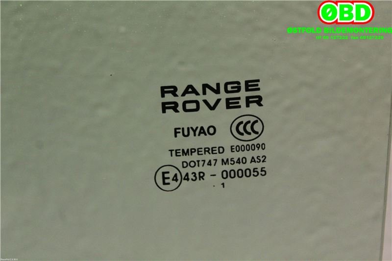 Siderute venstre bak til Land Rover Range Rover, Evoque 2011-2019 (Type I)  (LAND-ROVER|LR026713|LR044530|)