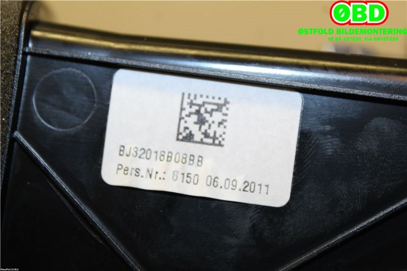 Diverse deler til Land Rover Range Rover, Evoque 2011-2019 (Type I) (LAND-ROVER|LR024289||BJ32018B08BB)
