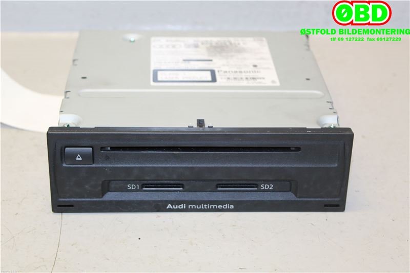 Bilstereo navigasjon til Audi A3 2016-2020 (Type III, Fase 2) (AUDI|8V0 035 874 C||8V0035874C)