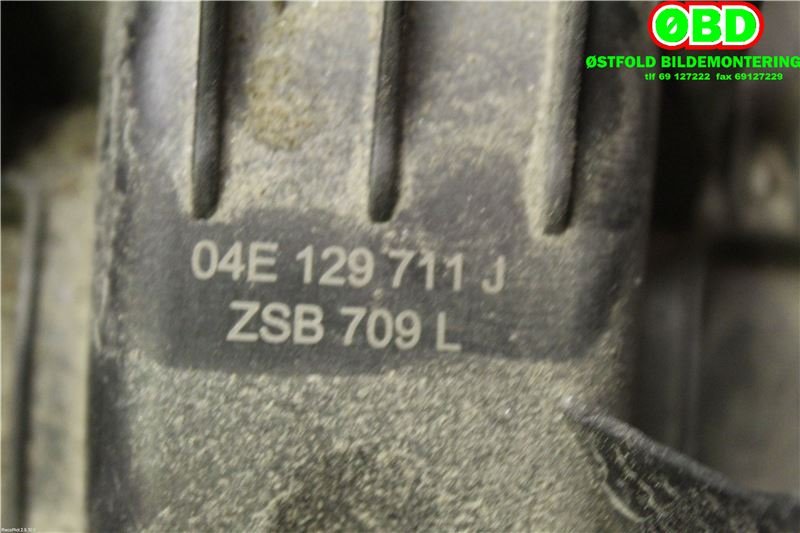 Manifold innsug til Audi A3 2016-2020 (Type III, Fase 2)  (AUDI|04E129709G||04E145749B)