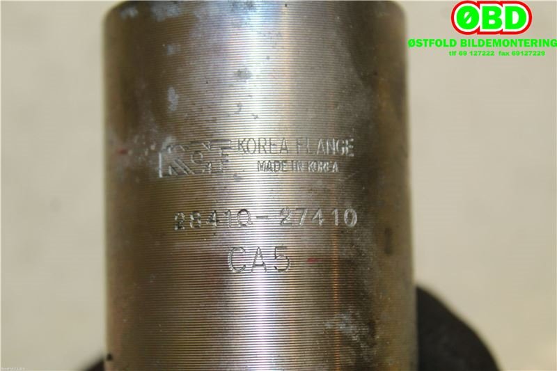 EGR-ventil til Hyundai Tucson 2003-2009  (|2841627400)