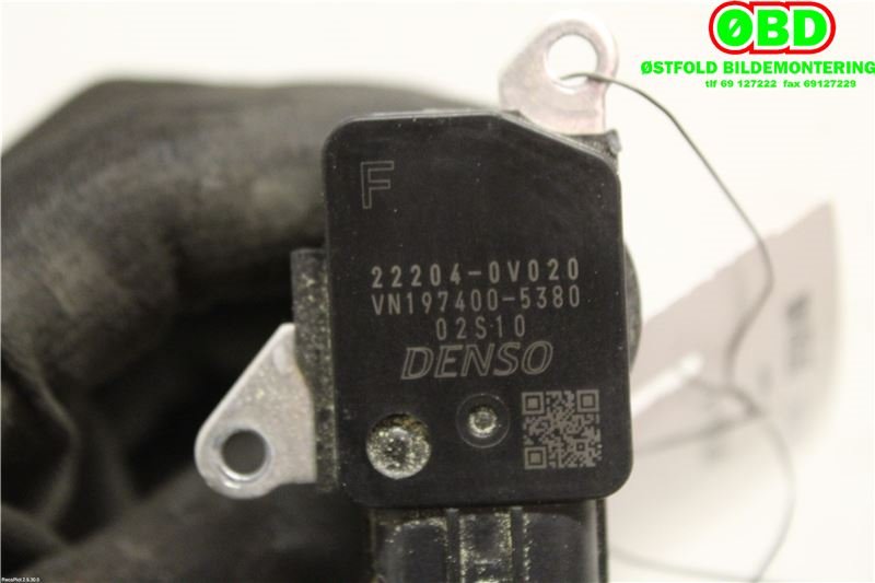 Luftmengde/luftmassemåler til Toyota Avensis 2015-2019 (Type III, Fase 2)  (TOYOTA|222040V020|)