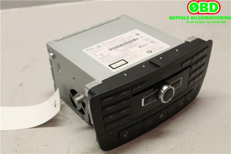 Bilstereo til Mercedes B-Klasse 2011-2018 (W246) (W246) (MERCEDES|A 246 900 96 12|A 246 900 08 16|2469009612)