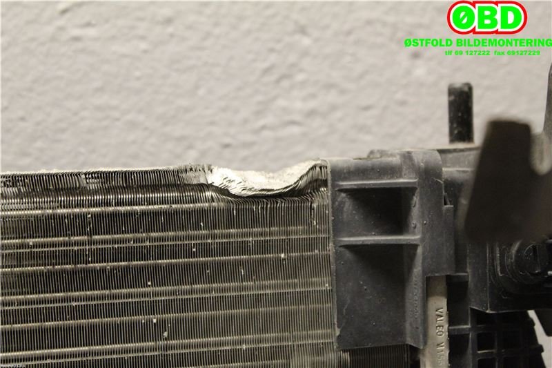 Radiator (manuell gir) til Peugeot 308 2013-2021 (Type II)  (PEUGEOT|9673628780|9809141780|)