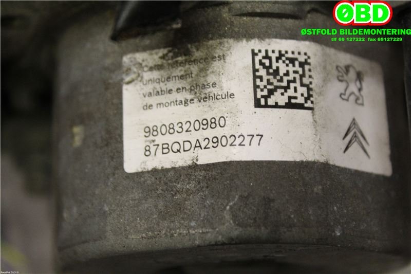ABS sentral til Peugeot 308 2013-2021 (Type II) (PEUGEOT|1611339680||9806742980)