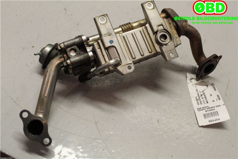 EGR-ventil til Toyota Avensis 2009-2015 (Type III, Fase 1) (TOYOTA|256010R020|)