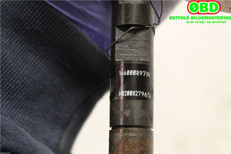 Dyse innsprøyting diesel til Renault Megane 2009-2016 Type III (RENAULT|166000897R|8200827965)