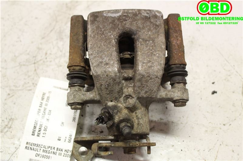 Bremsecaliper høyre bak til Renault Megane 2009-2016 Type III (RENAULT|440018805R|)