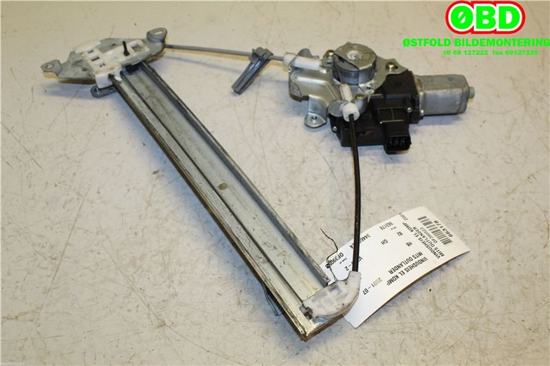 Ruteheis høyre bak til Mitsubishi Outlander 2003-2006 (Type I) (MITSUBISHI|MR573880|)