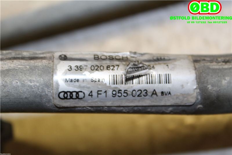Viskeroverføring til Audi A6 2005-2008 (Type III, Fase 1) (C6) (C6) (AUDI|4F1955023K||4F1955023A)