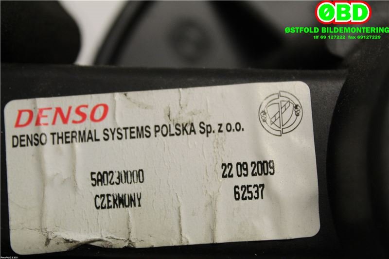 Varmeapparat motor til Fiat 500 2008-2020  (FIAT|77367983|5A0230000|)