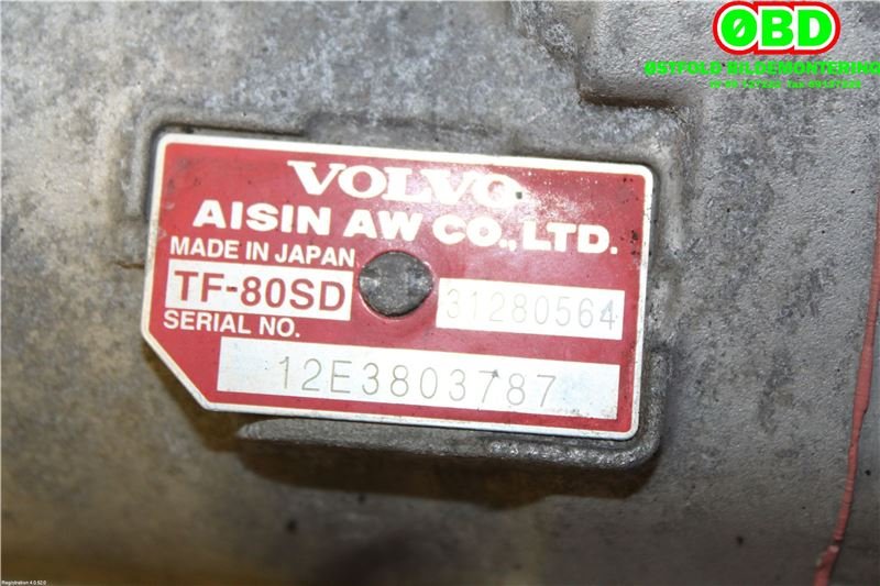Girkasse automat til Volvo V70 2007-2013 (Type III, Fase 1)  (VOLVO|36051015||31280564)